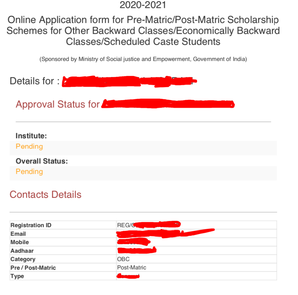 How to Apply for the MOBC Scholarship Manipur? Step by Step Guide-2021 6